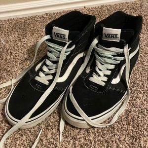 Vans Black and White Hightop